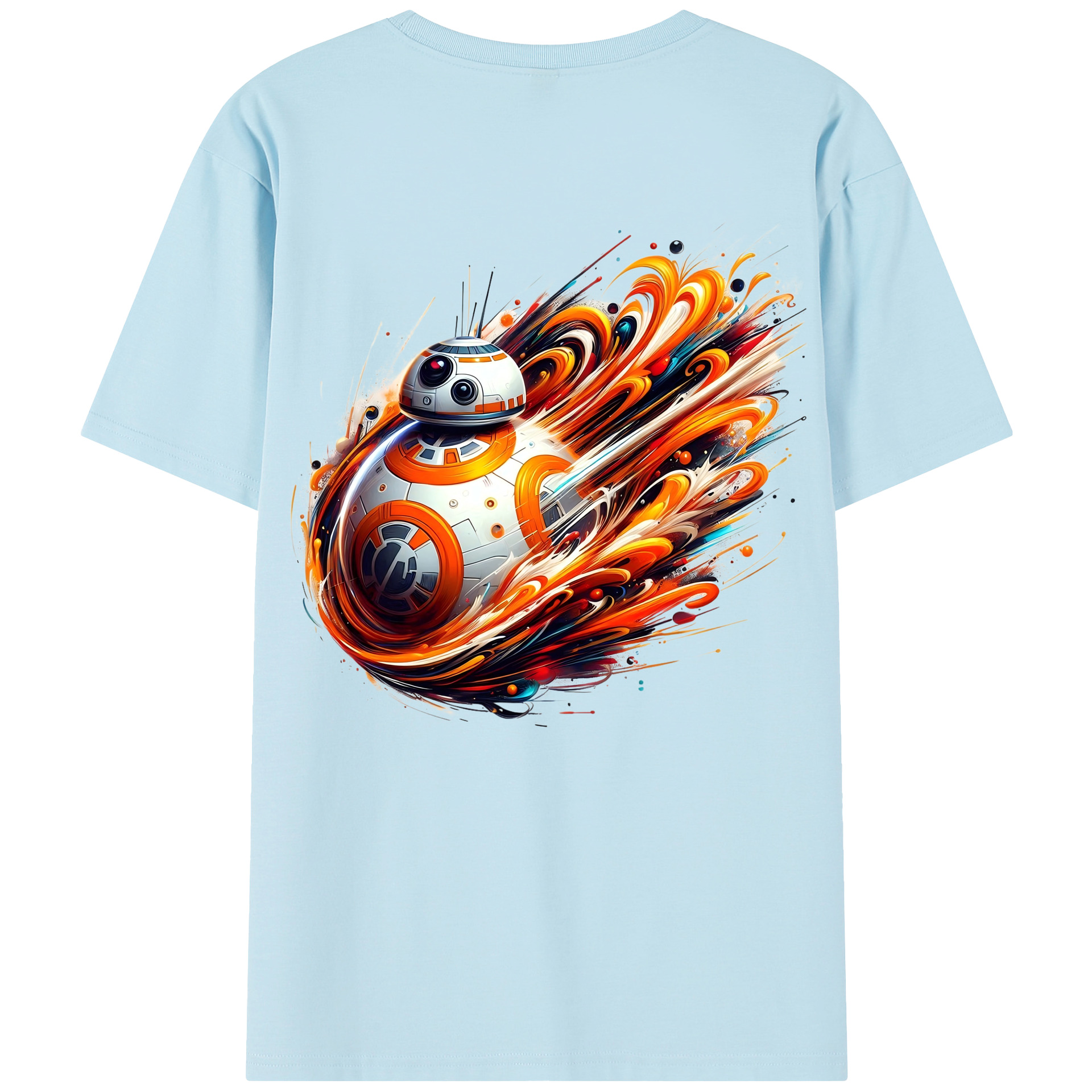 （画像用） スター・ウォーズ Star Wars 綿100％半袖Tシャツ（背面プリント）